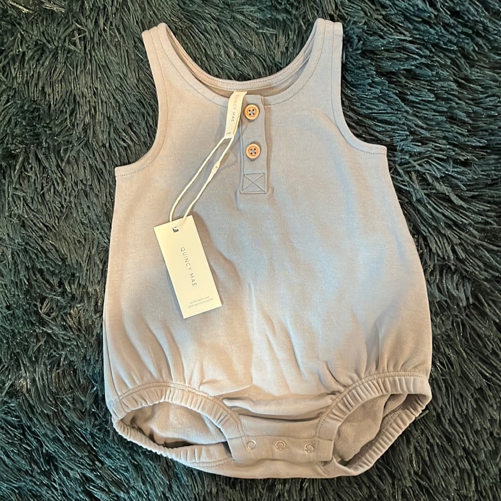 Quincy Mae infant romper! Brand new!!!